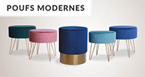 Poufs modernes